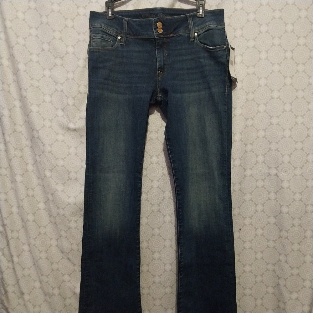 NWT Mavi Jeans Womens Size 10 Dark Wash Bootcut